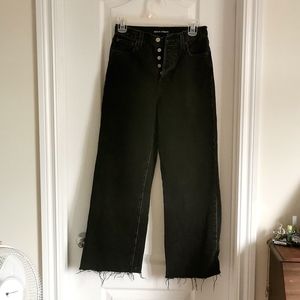 Aritzia Denim Forum The Farrah High Rise Wide Leg